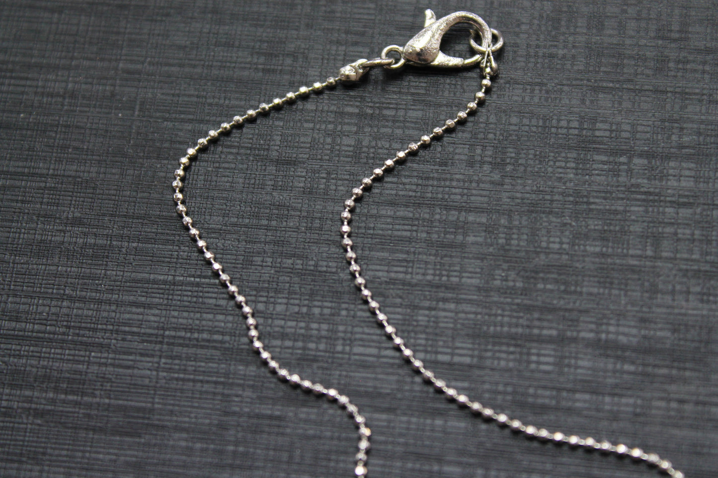 Silver Ball Chain Necklace