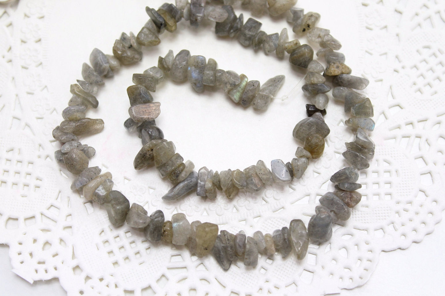 Labradorite Chip Bead Strand