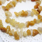 Yellow Aventurine Chip Bead Strand