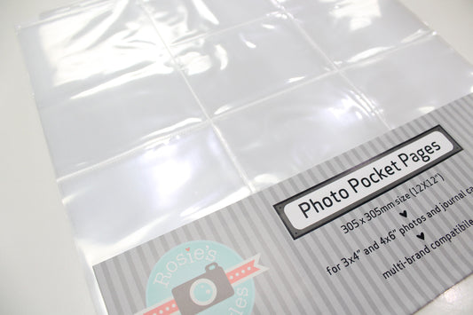 Scrapbooking Photo Pocket Pages 12x12"
