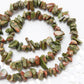 Unakite Chip Bead Strand