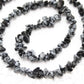 Snowflake Obsidian Chip Bead Strand