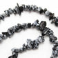 Snowflake Obsidian Chip Bead Strand