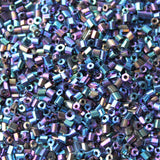 15g Two Cut Blue Iris Seed Beads