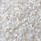 15g Two Cut Off White Seed Beads