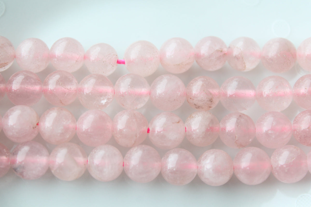 8mm Rose Quartz Bead Strand
