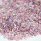 15g 10/0 2mm Lilac Tube Seed Beads
