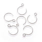 10pc Stainless Steel Earring Hooks