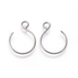 10pc Stainless Steel Earring Hooks