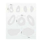 Resin Craft Geode Slices Silicone Mold