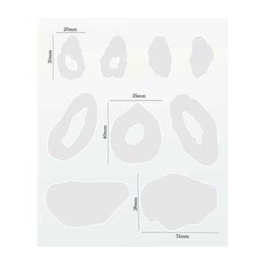 Resin Craft Geode Slices Silicone Mold