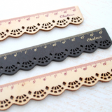 Wooden Lace Ruler 15cm