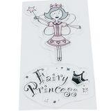 Fairy Princess Silicone Clear Stamp