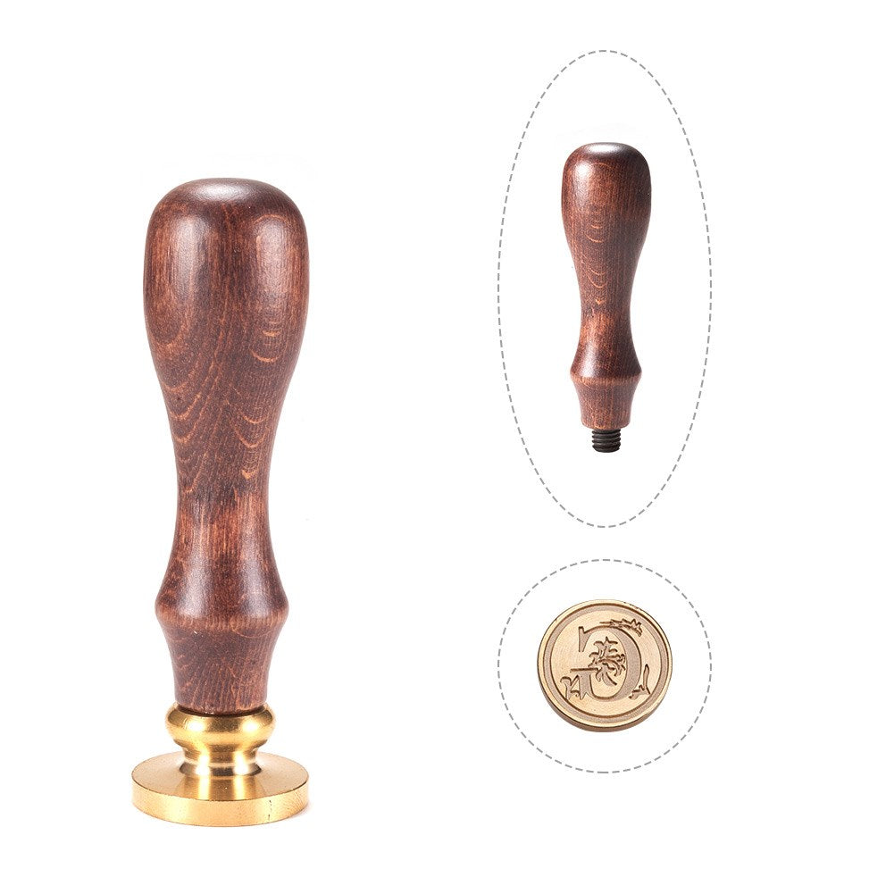 LAST 1! Letter G Brass Wax Seal Stamp