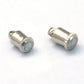 2 Sets Silver Column Magnetic Clasps