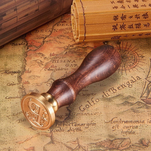 Letter P Brass Wax Seal Stamp