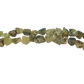 String Of Rough Prehnite Chip Beads