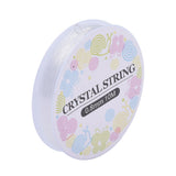 10m 0.8mm Clear Crystal Stretch Cord