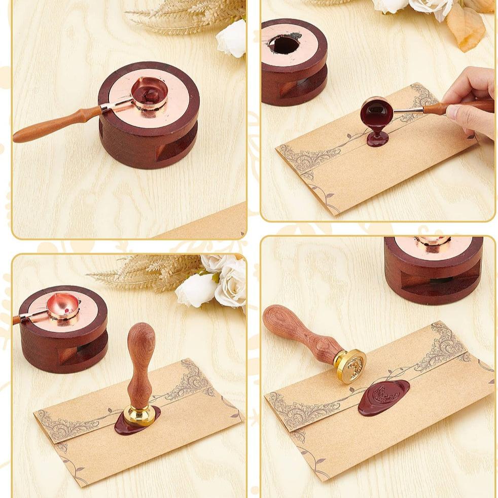 Lotus Wax Seal Stamp