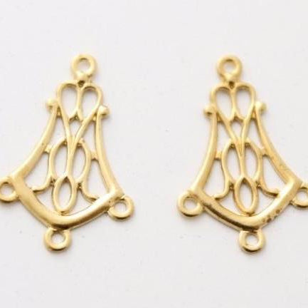 Elegant Gold Chandelier Drops