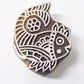 Fish Hand Carved Indian Block Stamp