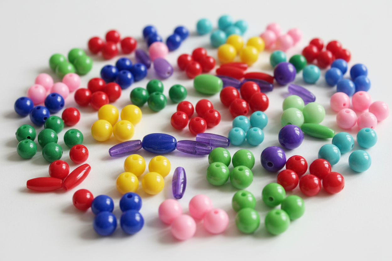 plastic beads for jewellery making