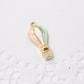 4pc Pretty Pastels Hot Air Balloon Charms