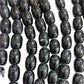 Black Agate Gemstone Beads