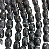 Black Agate Gemstone Beads