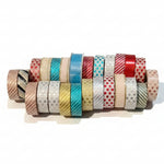 BULK! 25pc Mixed Washi Tapes