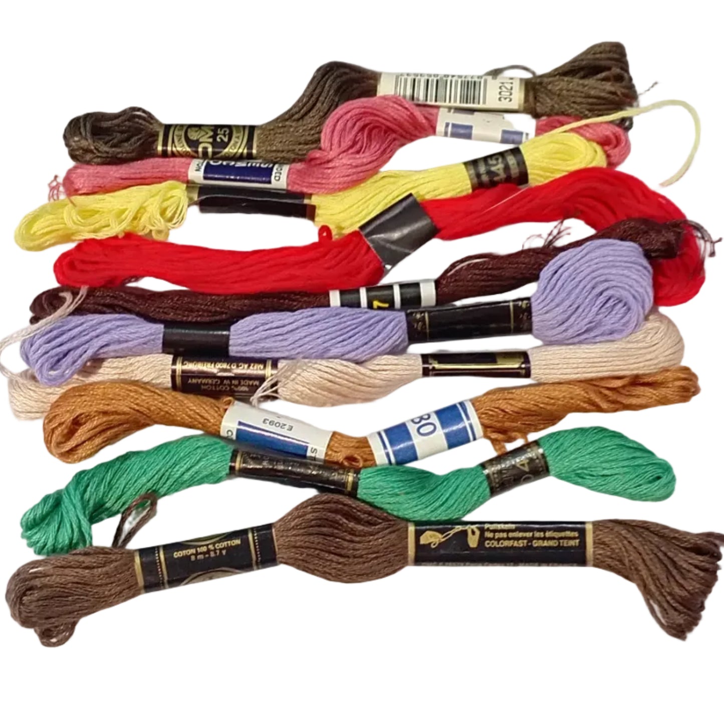 SALE! 10x Cotton Threads