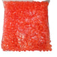 BULK SALE! 1000 Orange Acrylic Faceted Beads