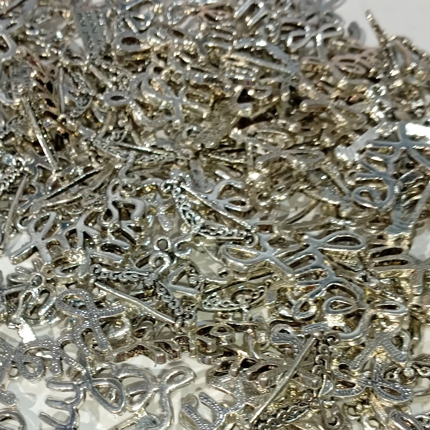 CLEARANCE! Large Bag Of Silver Charms