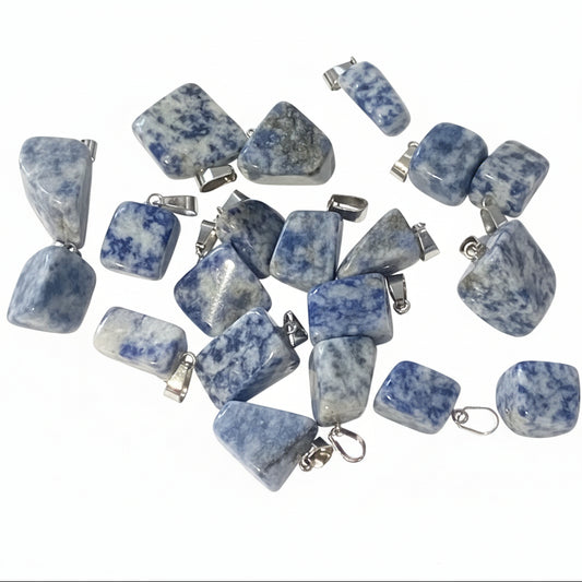 Sodalite Nugget Pendant with Bail