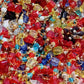 30pc Vintage Indian Acrylic Dangles