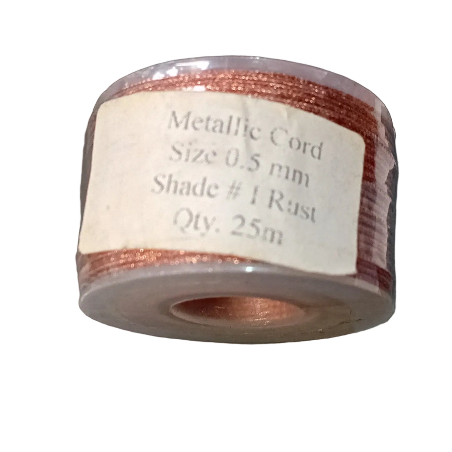 25M 0.5mm Metallic Rust Cord