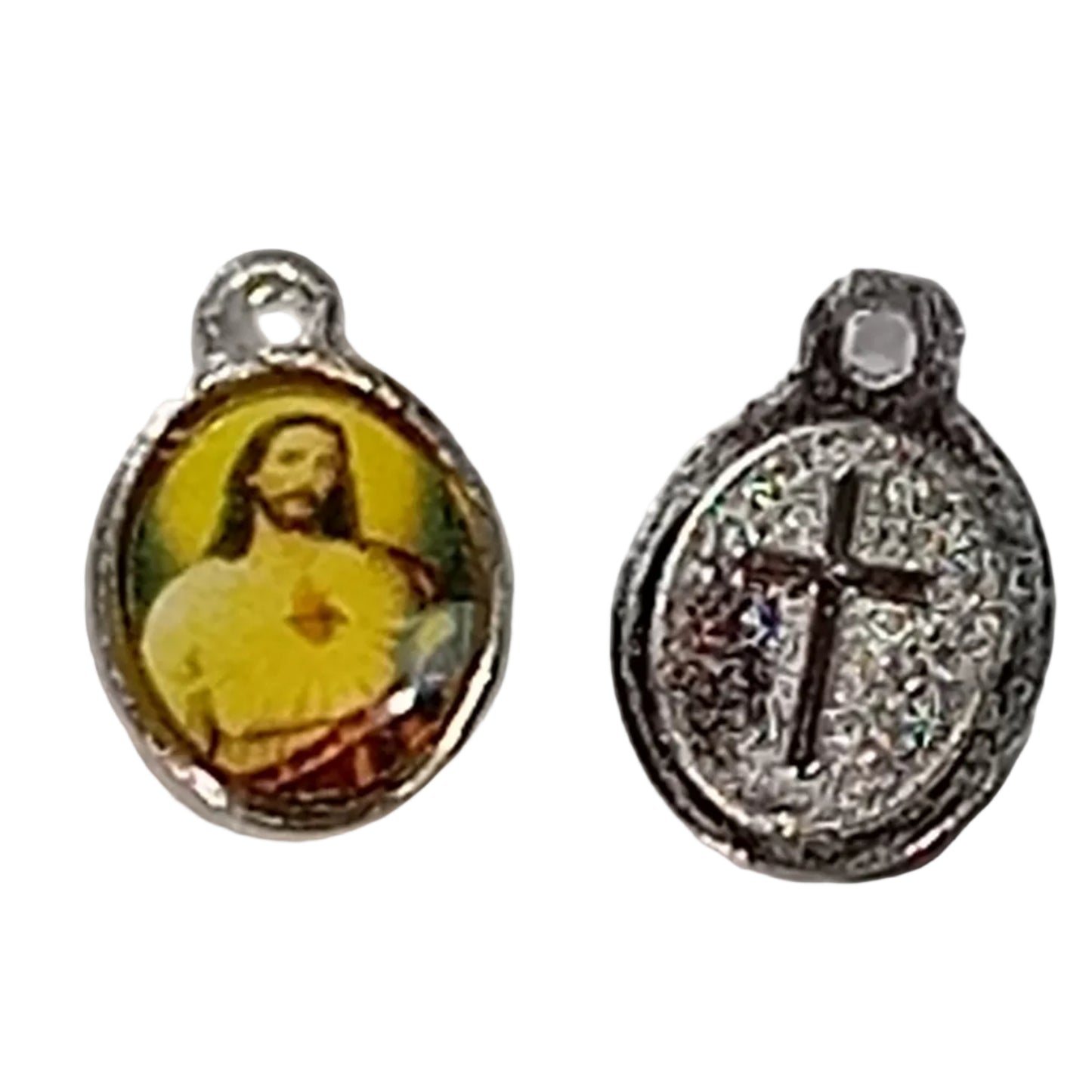 10pc The Sacred Heart Of Jesus Charms