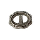 1pc Silver Oval Buckle Charm