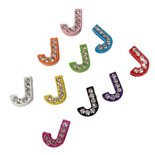 Slide Charm Letter J