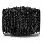 1M Black Ball Chain (unfinished)