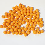 100g Orange & Yellow Lampwork Beads