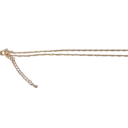 Gold Necklace Twist Chain