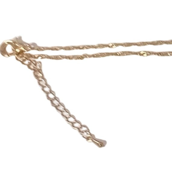 Gold Necklace Twist Chain