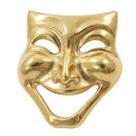 1pc Gold Vintage USA Theatre Charm