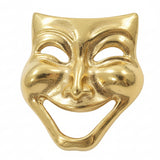 1pc Gold Vintage USA Theatre Charm