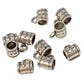10pc Silver Slider Bails