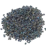 15g Two Cut Blue & Purple Iris Seed Beads