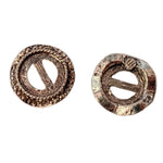 Silver Round Buckle Charm