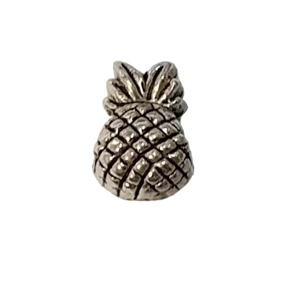 1pc Silver Pineapple European Bead