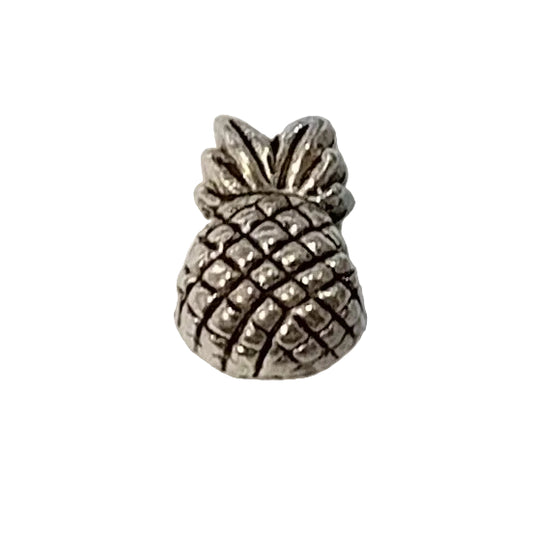 1pc Silver Pineapple European Bead